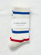 Load image into Gallery viewer, Le Bon Shoppe Striped Boyfriend Socks
