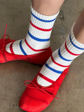 Load image into Gallery viewer, Le Bon Shoppe Striped Boyfriend Socks