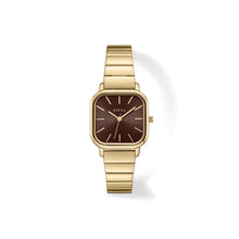 Load image into Gallery viewer, Breda - Esther Watch, Gold/Espresso