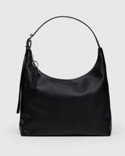 Load image into Gallery viewer, BAGGU Recycled Leather Shoulder Bag, Black