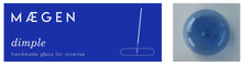 Load image into Gallery viewer, Dimple Incense Holder, Blue