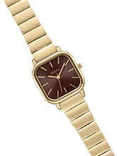 Load image into Gallery viewer, Breda - Esther Watch, Gold/Espresso