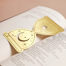 Load image into Gallery viewer, Metal Bookmark - Hourglass