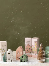 Load image into Gallery viewer, Winter Ceramic Incense Holder - Pink Townhouse, Persimmon Chestnut