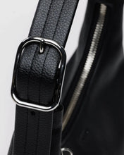 Load image into Gallery viewer, BAGGU Mini Recycled Leather Shoulder Bag, Black