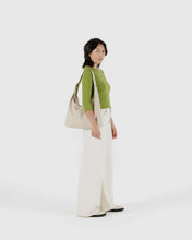 Load image into Gallery viewer, BAGGU Recycled Leather Bag, Stone