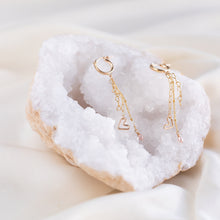 Load image into Gallery viewer, XO Tassel Earrings