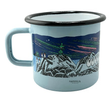 Load image into Gallery viewer, Moomin in Iceland - Adventure, Enamel Mug 3,7dl