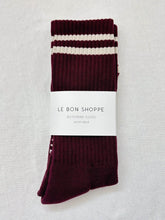 Load image into Gallery viewer, Le Bon Shoppe Boyfriend Socks Extended
