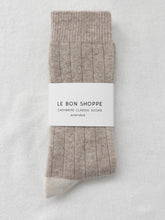 Load image into Gallery viewer, Le Bon Shoppe Cashmere Socks Extended