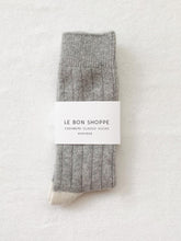 Load image into Gallery viewer, Le Bon Shoppe Cashmere Socks Extended