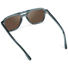 Load image into Gallery viewer, WMP Dean Sunglasses, Crystal Stone Blue