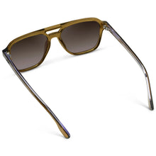 Load image into Gallery viewer, WMP Dean Sunglasses, Crystal Verde