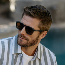 Load image into Gallery viewer, WMP Francis Sunglasses, Crystal Blue