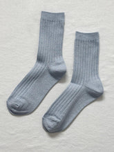 Load image into Gallery viewer, Glitter Socks, Morning Mist