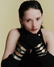 Load image into Gallery viewer, Breda - Jane Mini Watch, Tethered Silver & Black