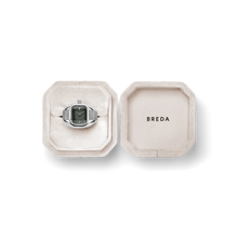 Load image into Gallery viewer, Breda - Nocturne Time Ring, Silver/Smoke