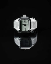 Load image into Gallery viewer, Breda - Nocturne Time Ring, Silver/Smoke