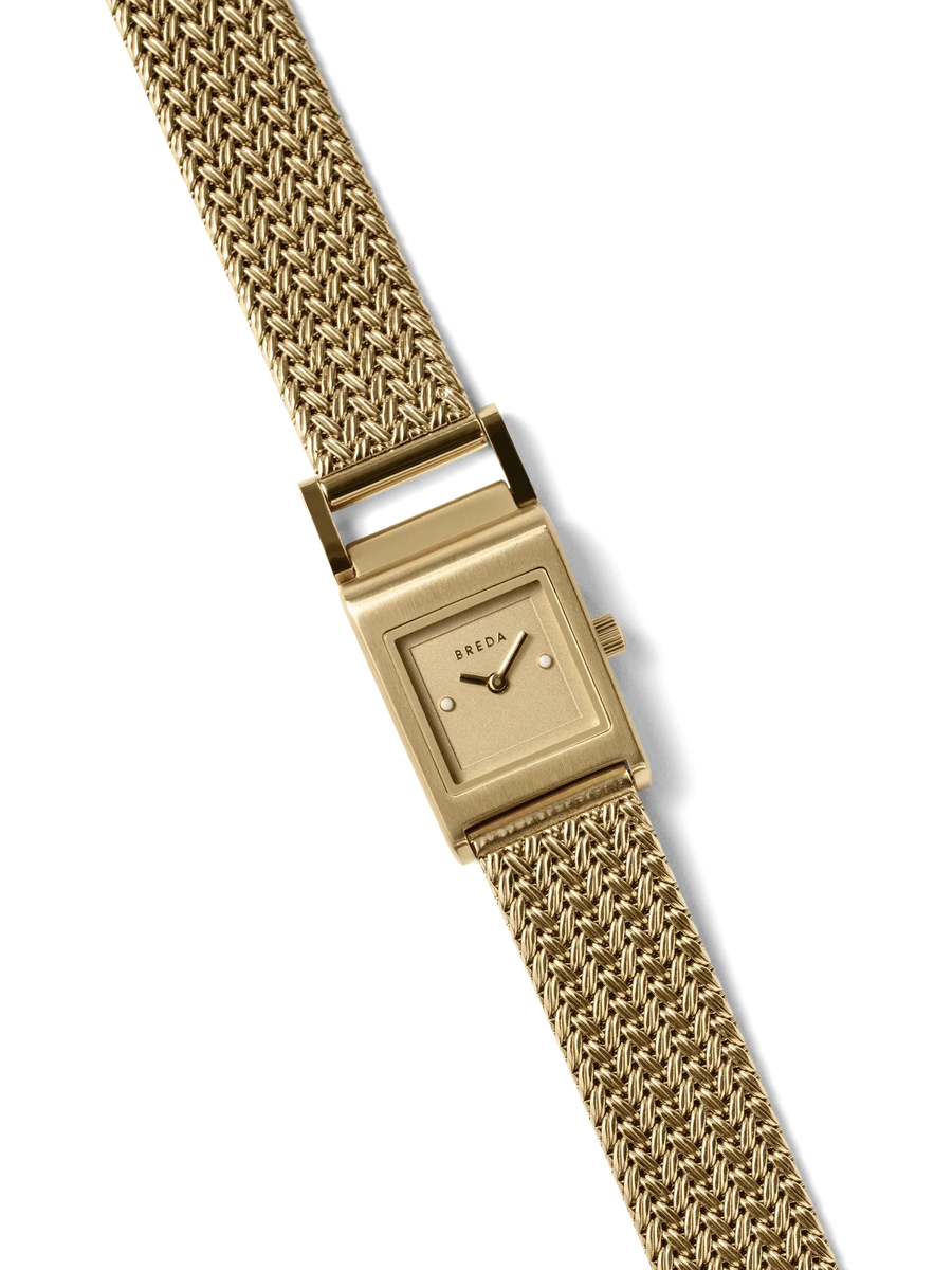 Breda - Revel (Tethered) Watch, Gold/Champagne – mjöll