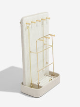 Load image into Gallery viewer, Stackers Oatmeal & Linen All-In-One Jewellery Stand