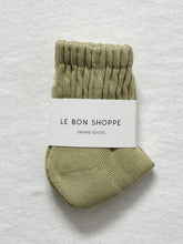 Load image into Gallery viewer, Le Bon Shoppe Swing Socks, Sage