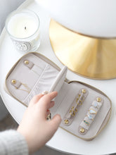 Load image into Gallery viewer, Stackers Compact Jewellery Purse, Taupe