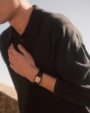 Load image into Gallery viewer, Breda - Virgil Watch, Black Leather/Champagne