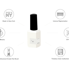 Load image into Gallery viewer, No.1 Pure White Nail Polish