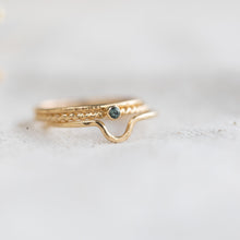 Load image into Gallery viewer, Gemstone Twist Ring