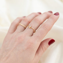 Load image into Gallery viewer, Diamond Wave Ring