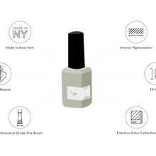 Load image into Gallery viewer, No.30 Sage Green Nail Polish