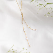 Load image into Gallery viewer, Waterfall Pearl Necklace
