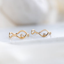 Load image into Gallery viewer, Diamond Wave Ring