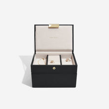 Load image into Gallery viewer, Stackers Black Mini Jewellery Box