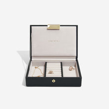 Load image into Gallery viewer, Stackers Black Mini Jewellery Box