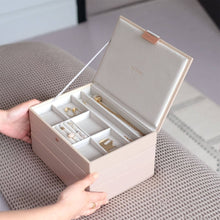 Load image into Gallery viewer, Stackers Blush Classic Jewellery Box