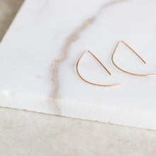 Load image into Gallery viewer, Half Circle Earrings