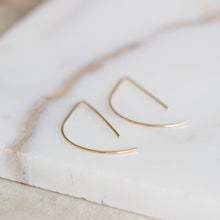 Load image into Gallery viewer, Half Circle Earrings