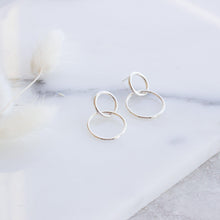 Load image into Gallery viewer, Linked HALO Earrings