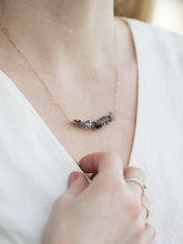 Load image into Gallery viewer, Stacked Herkimer Diamond Necklace