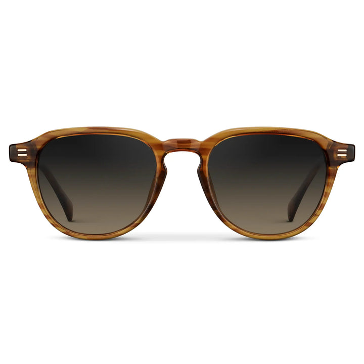 WMP Baker Sunglasses, Golden Brown Grain