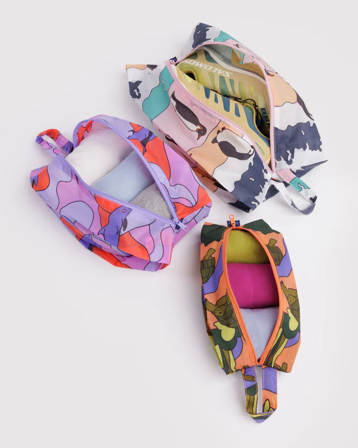 BAGGU 3D Zip Set, Vacation Animals