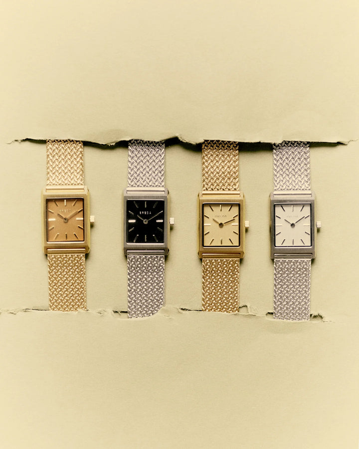 Breda - Virgil Watch Small, Gold/Ochre