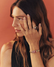 Load image into Gallery viewer, Breda - Jane Mini Tethered Watch, Gold/Red