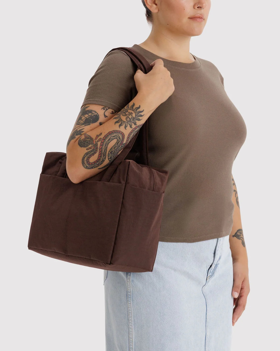 BAGGU Everyday Cloud Bag, Coffee