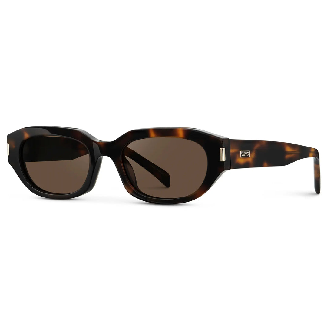 WMP Vera Sunglasses, Brown Tortoise
