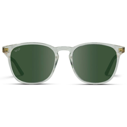 Nick Sunglasses, Glossy Clear