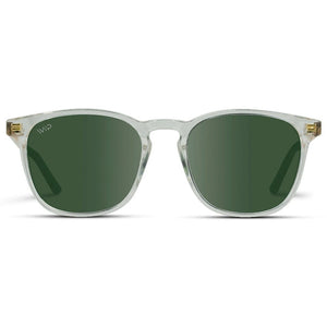 Nick Sunglasses, Glossy Clear