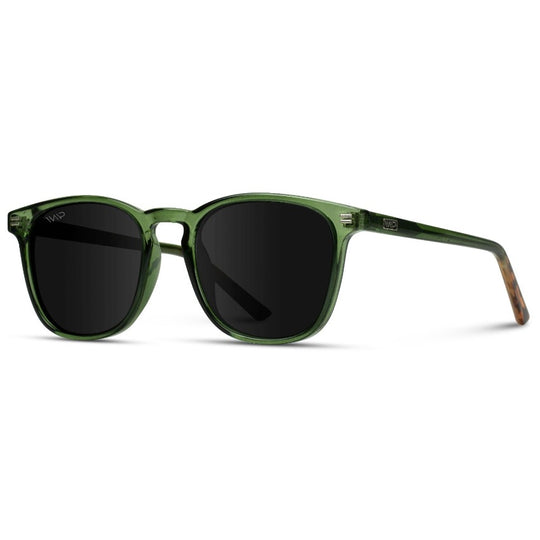 Nick Sunglasses, Emerald Green