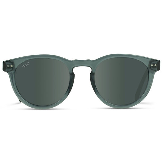 WMP Tate Sunglasses, Crystal Blue